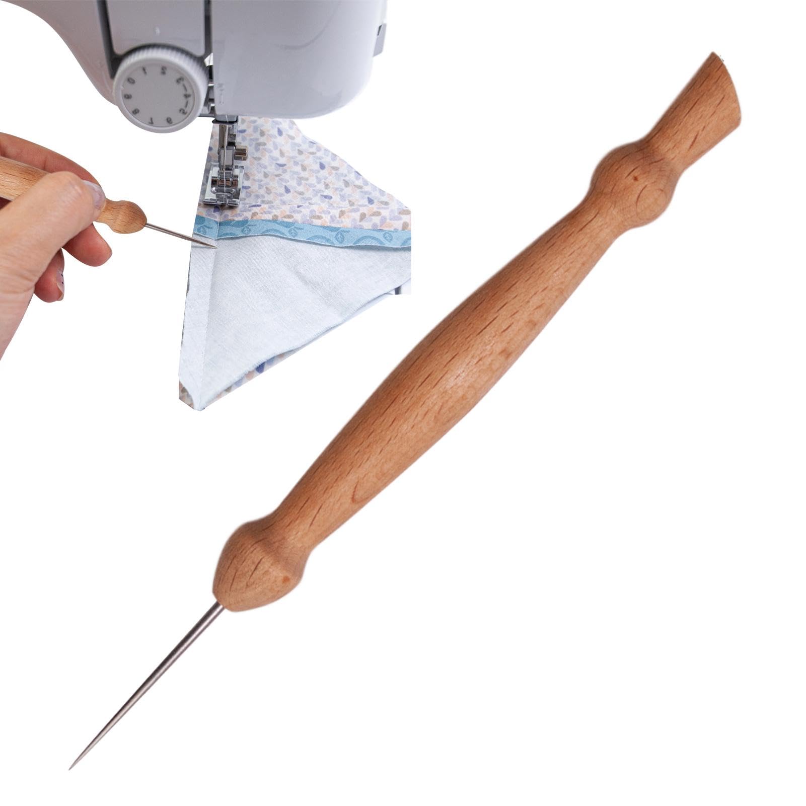 Herramienta de costura de de metal,Herramienta de prensado de | Herramienta de reparación de costuras Stitcher,Awl Sewing Stitcher, portátil y conveniente reparación de