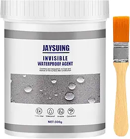 Selante Jaysuing Impermeabilizante Invisível 300g com Pincel Vedatudo Infiltração Concreto Parede Isolamento Invisível Vedamax