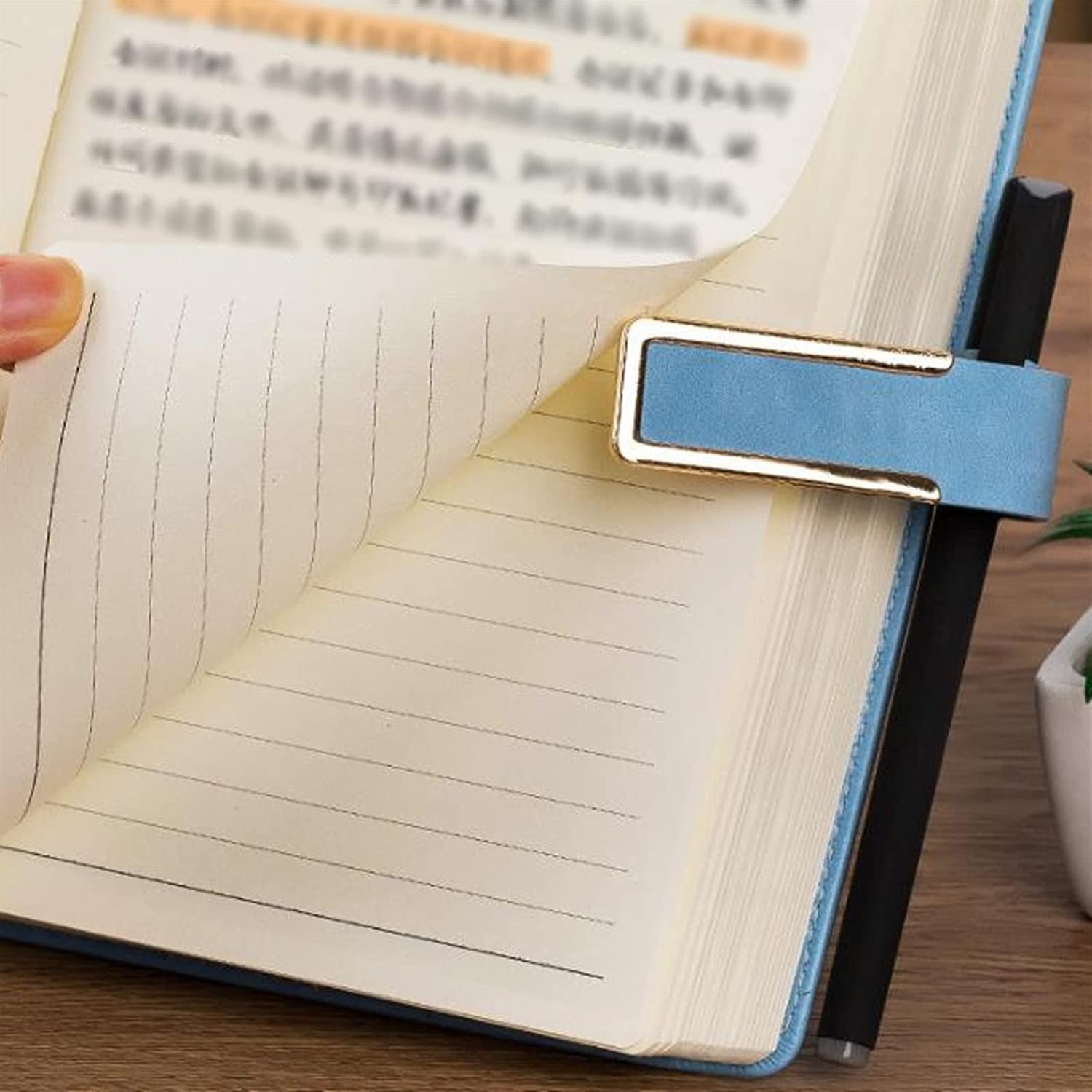 BmxauZ Elegante quaderno A6 - Copertina in PU creativa e carina, perfetta per studenti, ragazze, scuola, famiglia, documenti di viaggio, registri e diari scritti a mano, portatile ed elegante