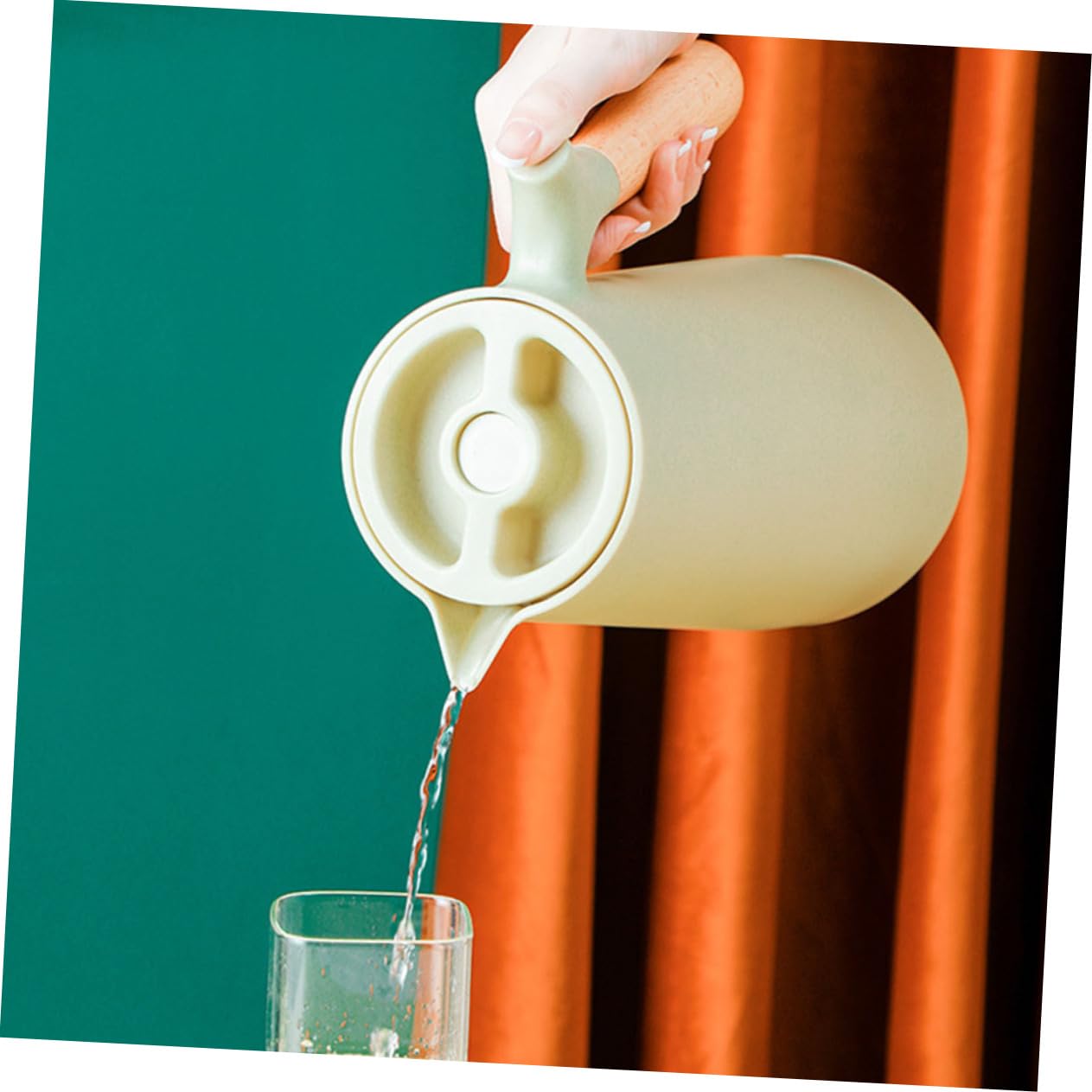 SHOWERORO 1pezzi Borraccia Termica Da Isolante e Leggera Per Tè e Bevande Calde o Fredde Design e Facile Da