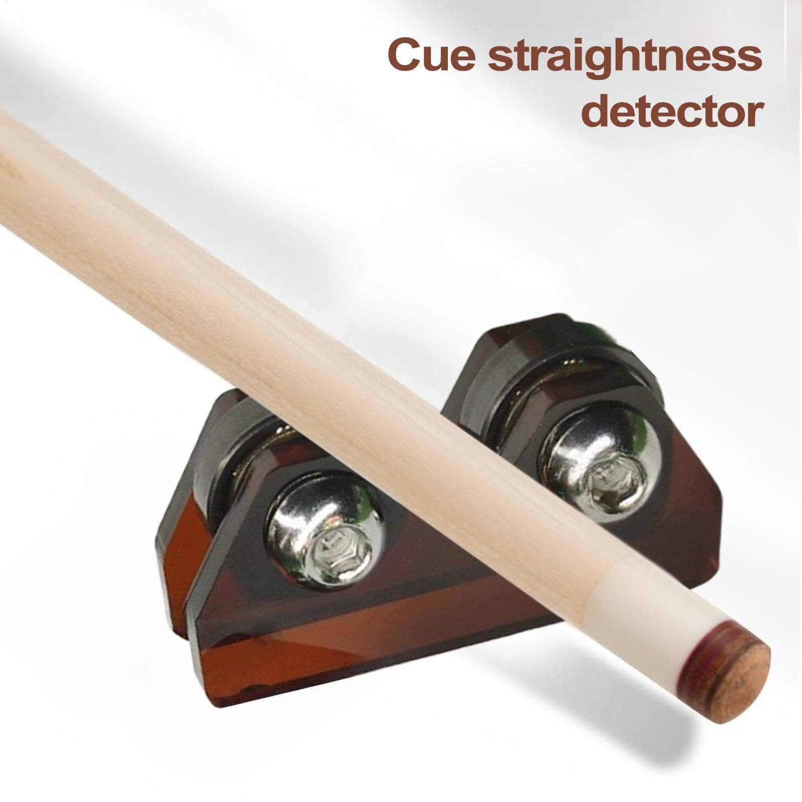 Billiard Cue Straightness Checker, Pool Cue Lathe Equipment, Billiard Cue Stick Straightness Checking Tool, Pool Billiard Cue Roller Straightening Detector Inspect Tool, Billiards Pool Accessories