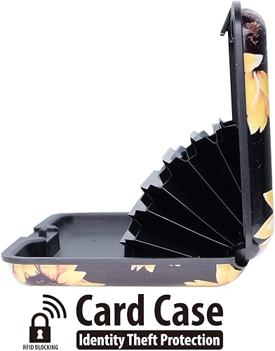 Miniatura 4 de TieNew Funda de aluminio para tarjetas de crédito con bloqueo RFID, tarjetero de metal para tarjetas de crédito, tarjeta de identificación, tarjetas