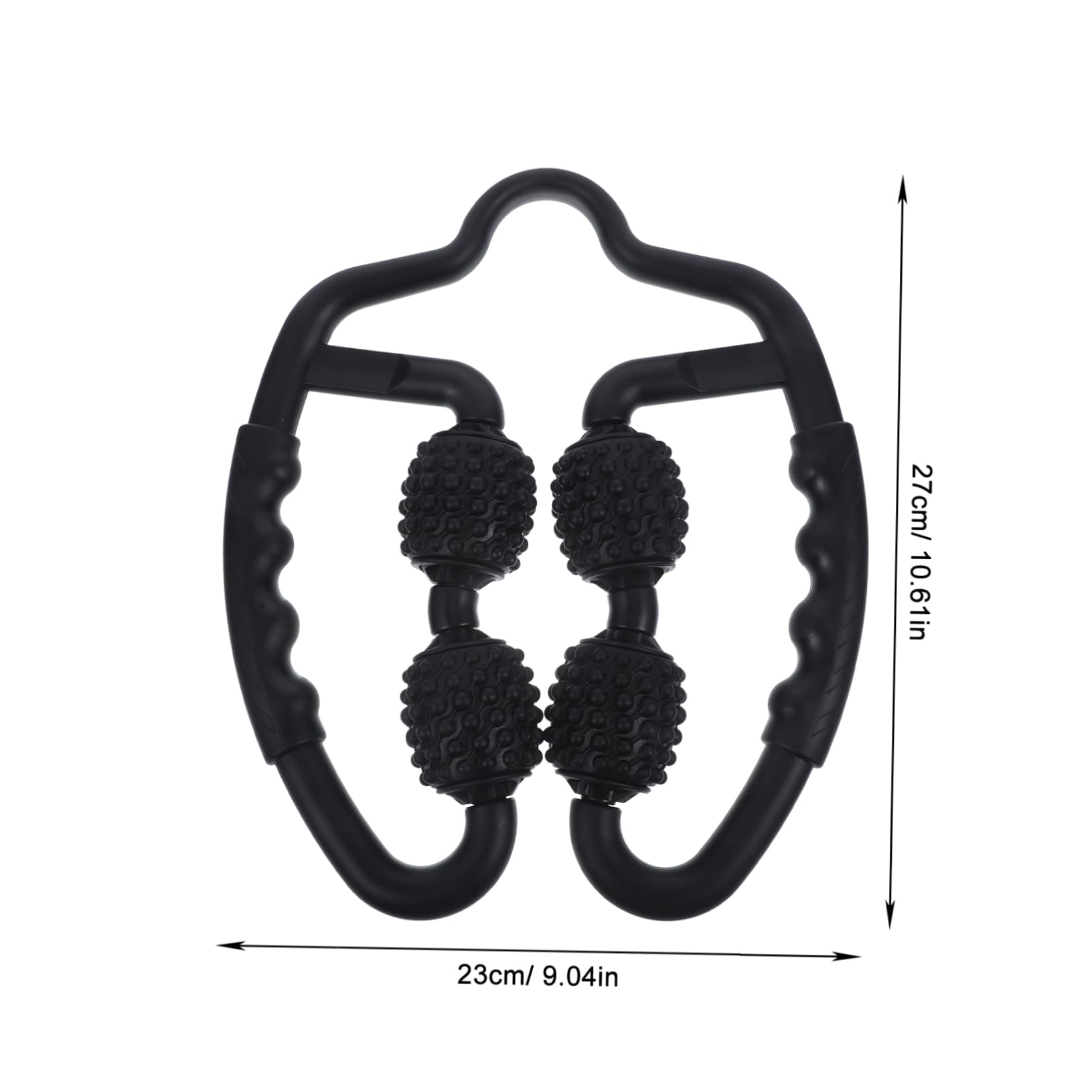 Rullo Massaggiante Manico Comfort per Rilassamento Muscolare in Pp+eva Strumento per Massaggio Muscolare e Fitness per Donna e Famiglia per Gambe e Braccia