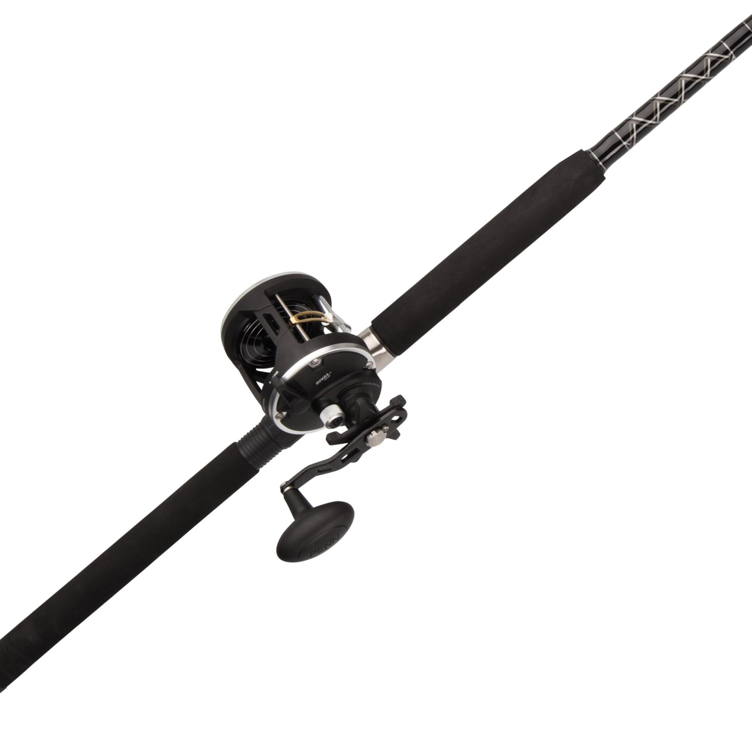 Penn Rival II Level Wind Conventional Rod and Reel Combo