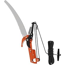 LAANPOLE Manual Tree Trimmer, Handheld Saw for Pruning, Cutting and Trimming Branches in Yard, Garden and Patios No Pole