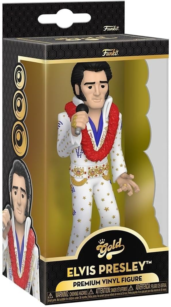 Vinyl Gold 5": Elvis Presley - Collectable Vinyl Action Figure - Birthday Gift Idea - Official Merchandise - Ideal Toy for Music Fans - for Your Collection and Display