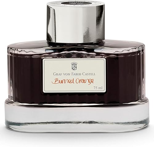 Graf von Faber-Castell tinta vidrio Burned Naranja 75ml 141011(grpr 38,67& # x20AC pro100ml)