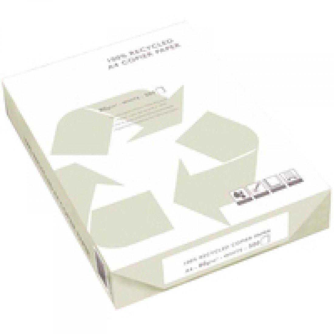 KF01047 Q Connect Recycled Copier Paper A4 80gsm Ream White KF01047
