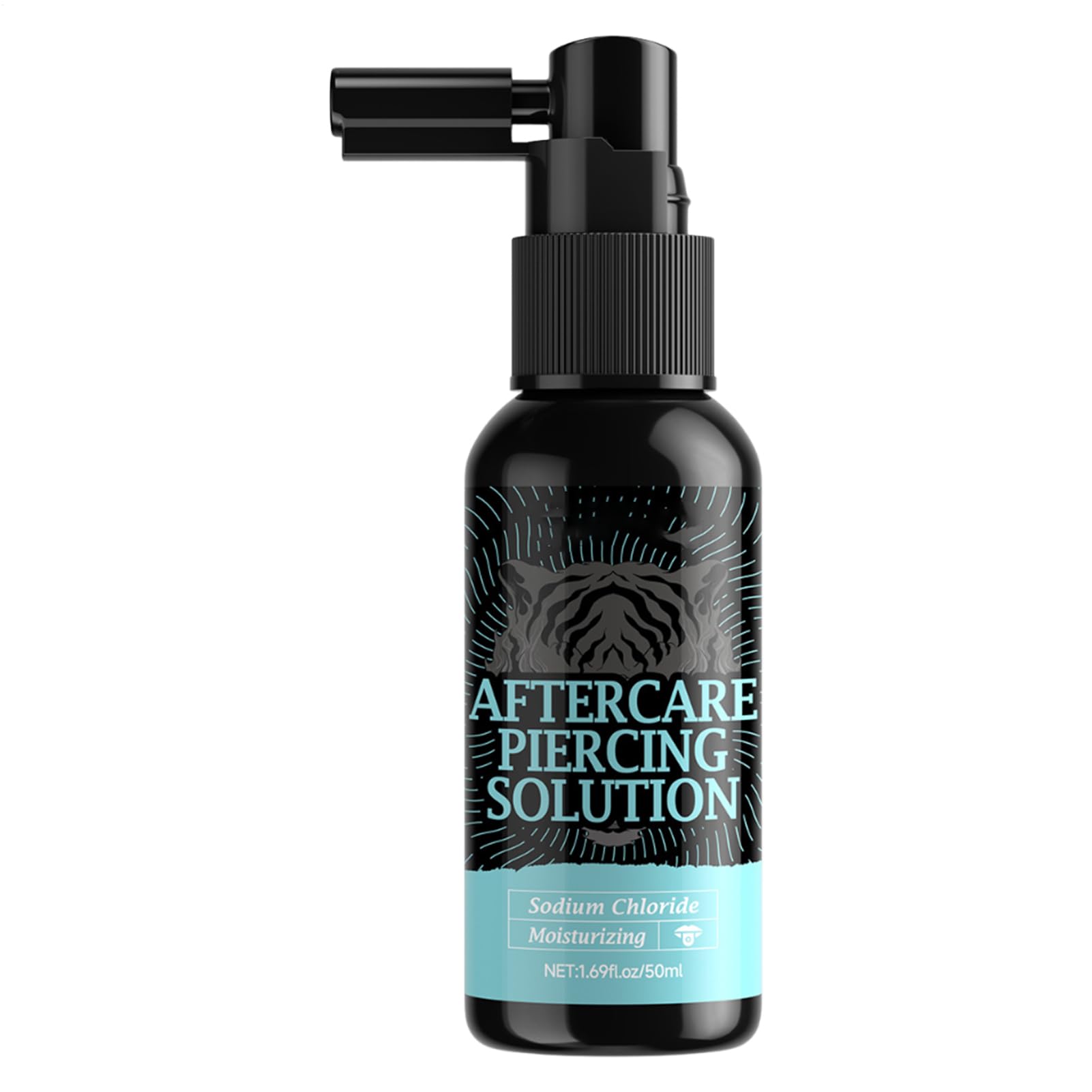 Piercing Cleaning Solution,50ml Soothing Safe Mist,Ear Piercing Solution | for Adults Men Women Friends Daily Home Indoor