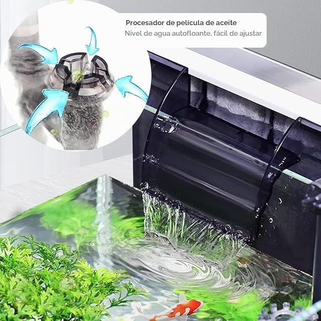 Foto 6 de 8 de BPS Filtro Profesional Acuario Filtro Externo para Pecera Ahorro de Energía Funciona Silencio BPS-6147