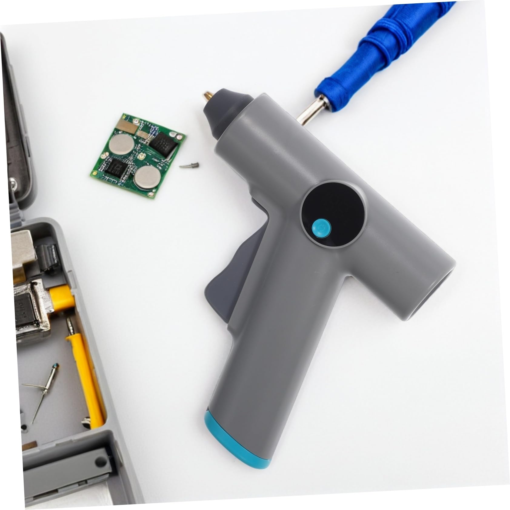 Pistola per Colla Caldo Ricaricabile Digitale Cordless Compatta
