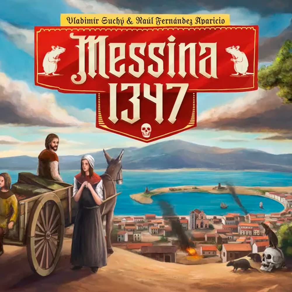 Delicious Games - Messina 1347 (English) Board Game for 6 Players, Age 8+