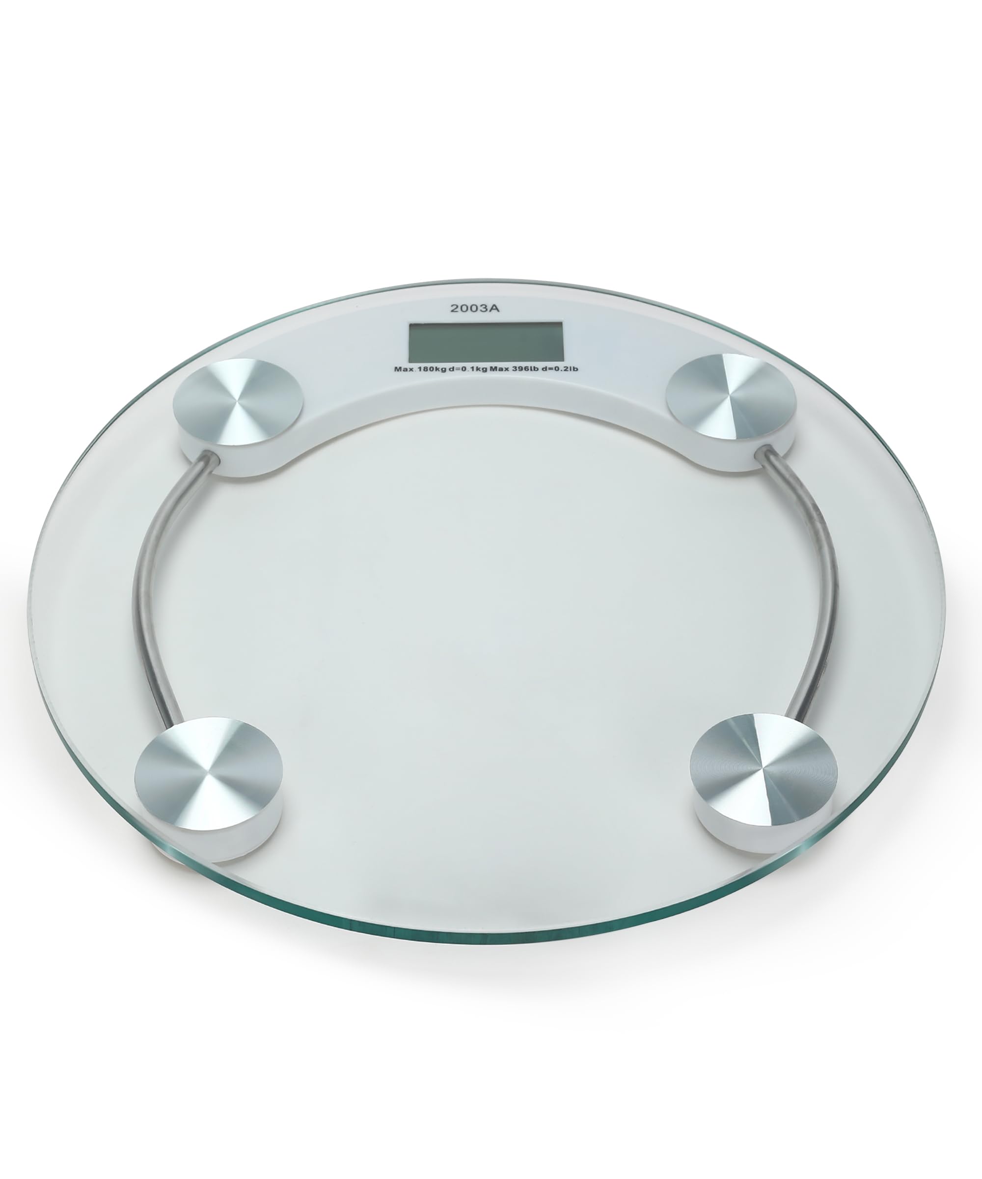 MCP Digital Glass Weighing Machine: Personal Weight Scale For Home Use (Transparent), Max 180 Kg