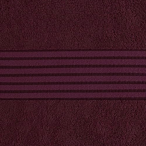 Image of Utopia Towels Luxurious Bath Towels Set, 4 Pack, 27 x 54 Inches - 100% Ring Spun Cotton, Thick, Plush, and Fast-Drying, Designed for Premium Hotels, Spas, and Homes, Burgundy