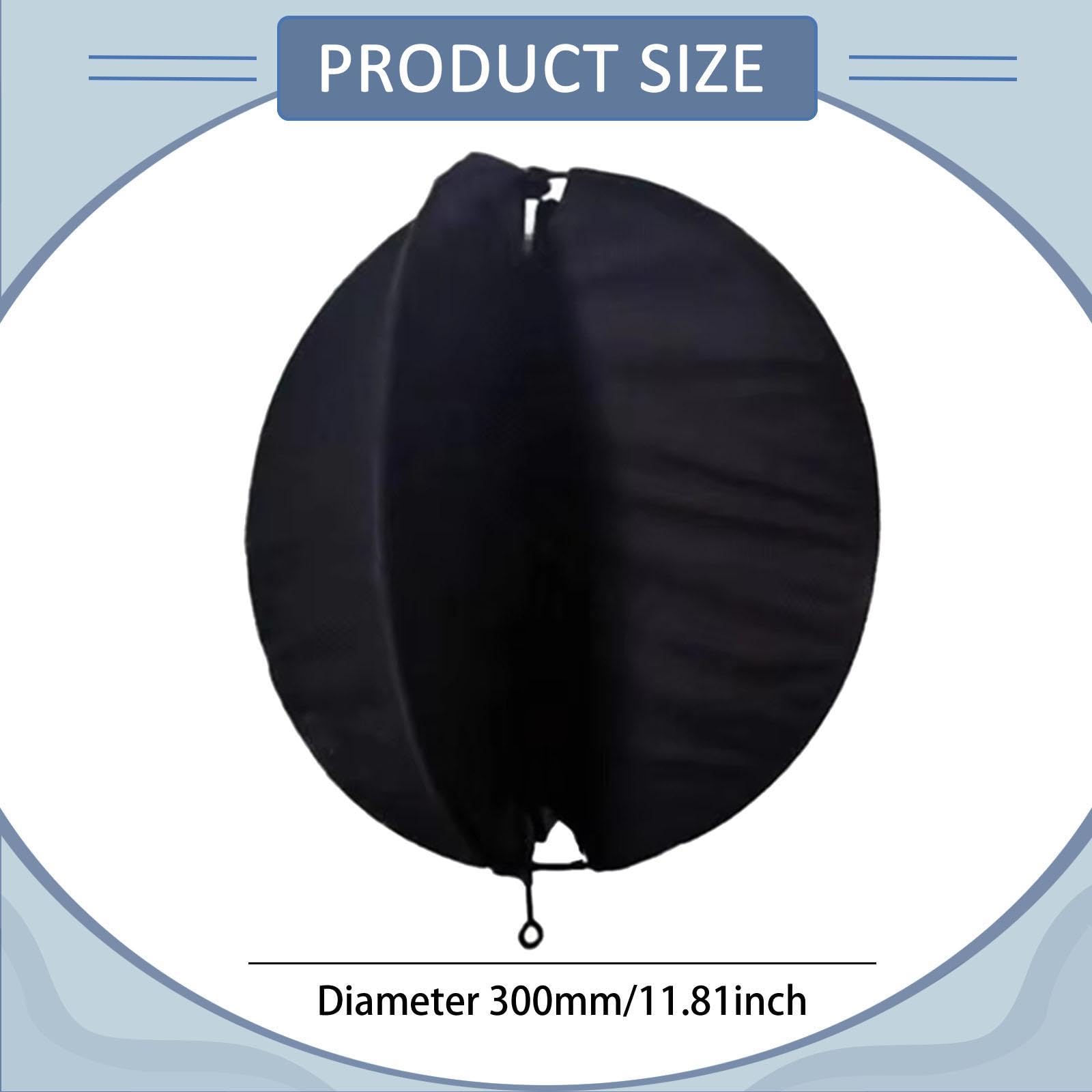 Palla di Segnalazione Dell'ancora, Palla di Segnalazione Diurna, Telone Pratico, Stabile, Durevole, Visibilità Diurna per Porti, Cant, Diametro 30 Cm
