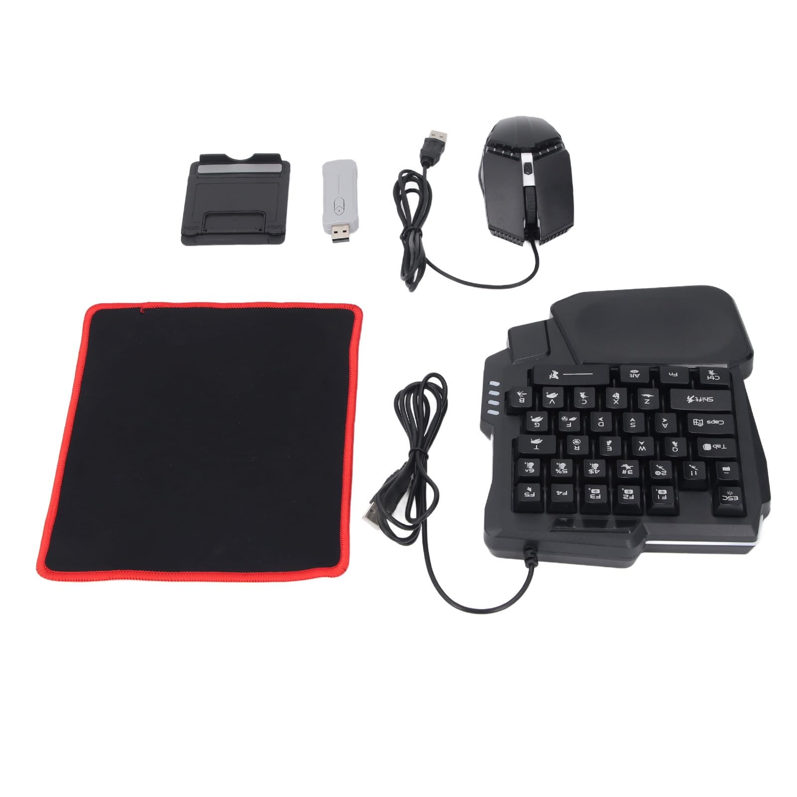 Ensemble de Convertisseur de Clavier et de Souris de Jeu, Pistolet à Pression Intelligent, Expérience de Jeu 5.2 à Faible Latence pour Les Utilisateurs Mobiles sur 8 et Supérieur
