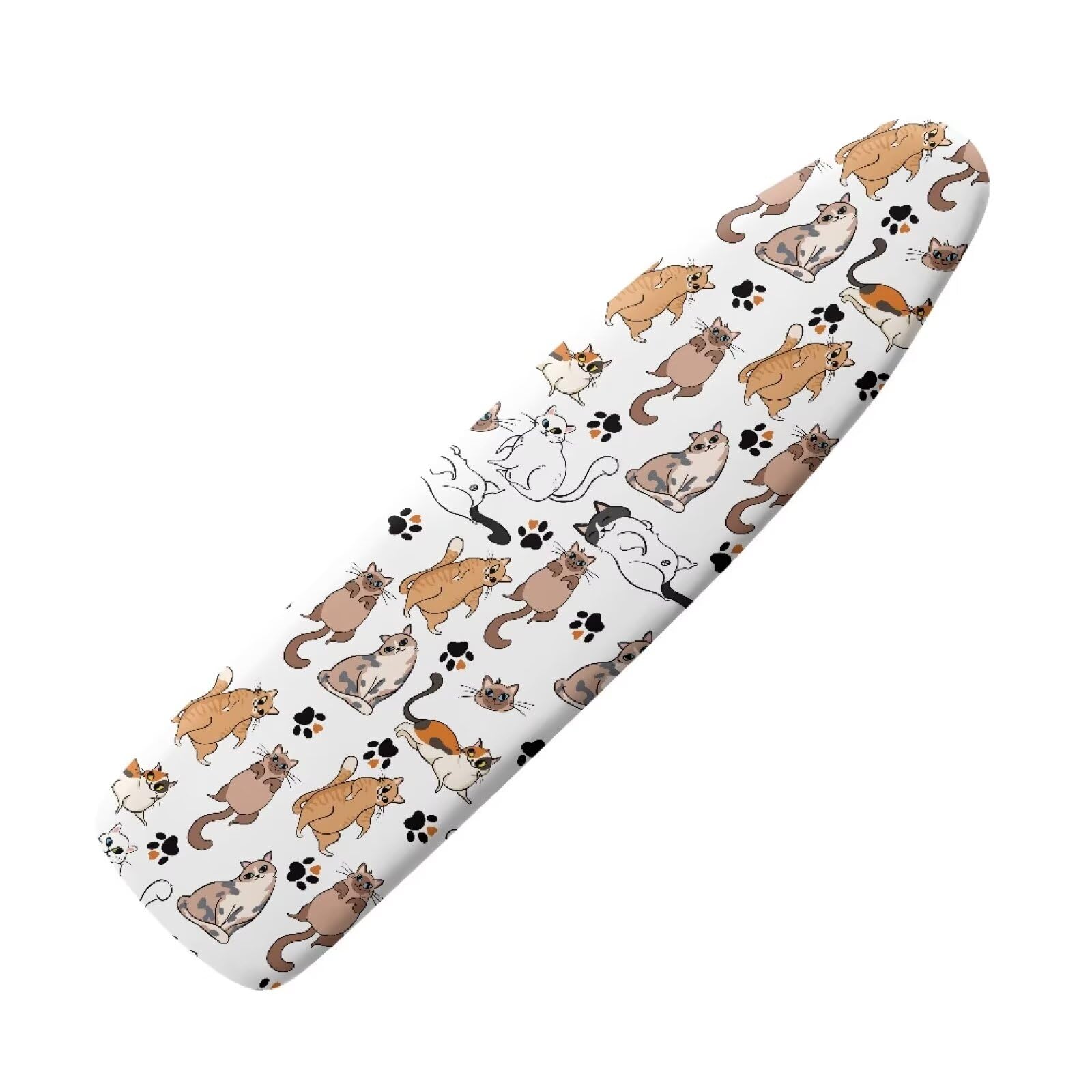 Sprowallow Cat Paw Print Ironing Board Cover and Pad Standard - ironing board covers | Mubboo