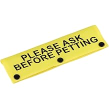 Funny Dog Leash Sleeve Please Ask Before Petting Dog Leash Wrap Sleeve Pet Birthday GiftBefore Petting-YE Sleeve