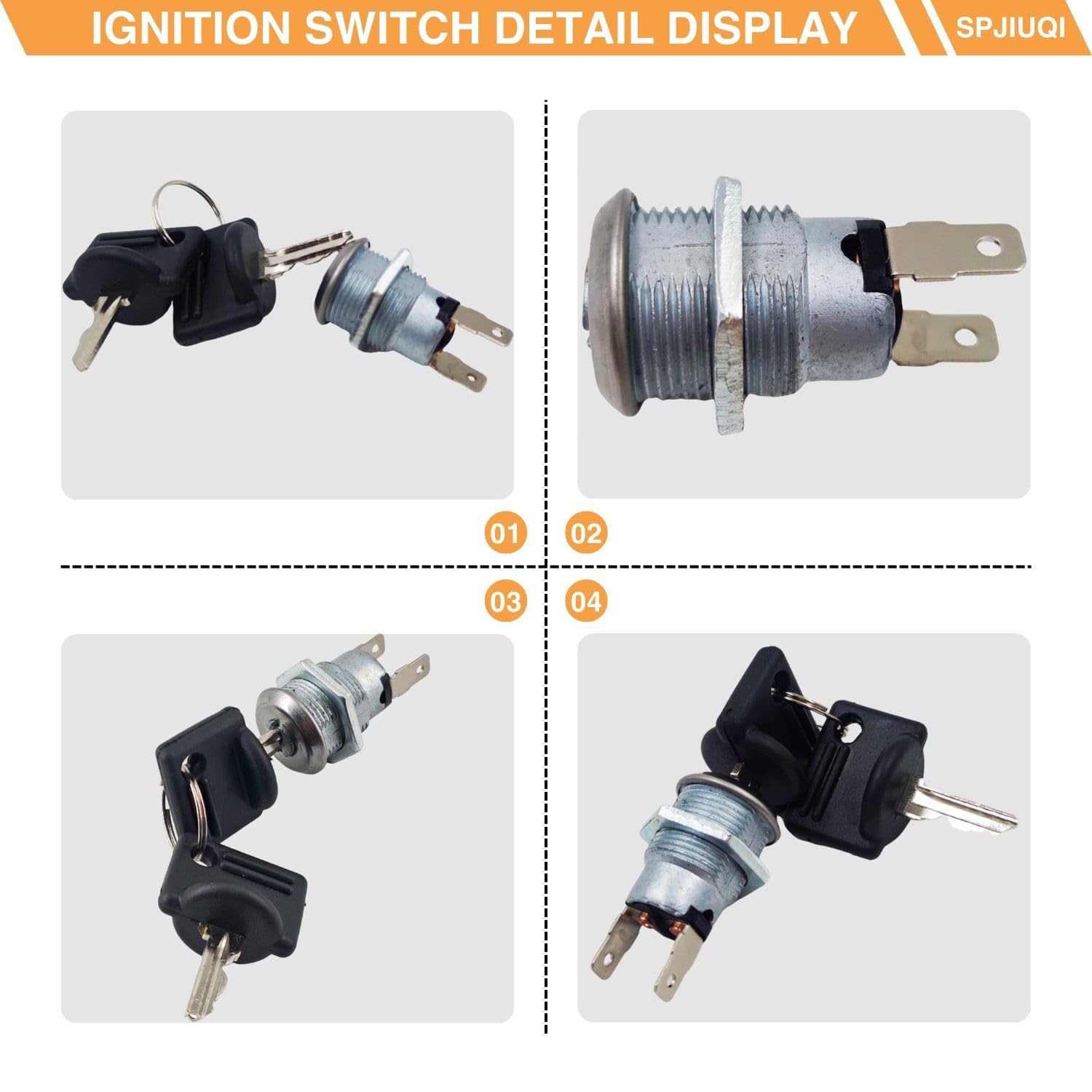 Amazon.com: SPJIUQI Ignition Key Switch 366313R91 764929M91 Fits