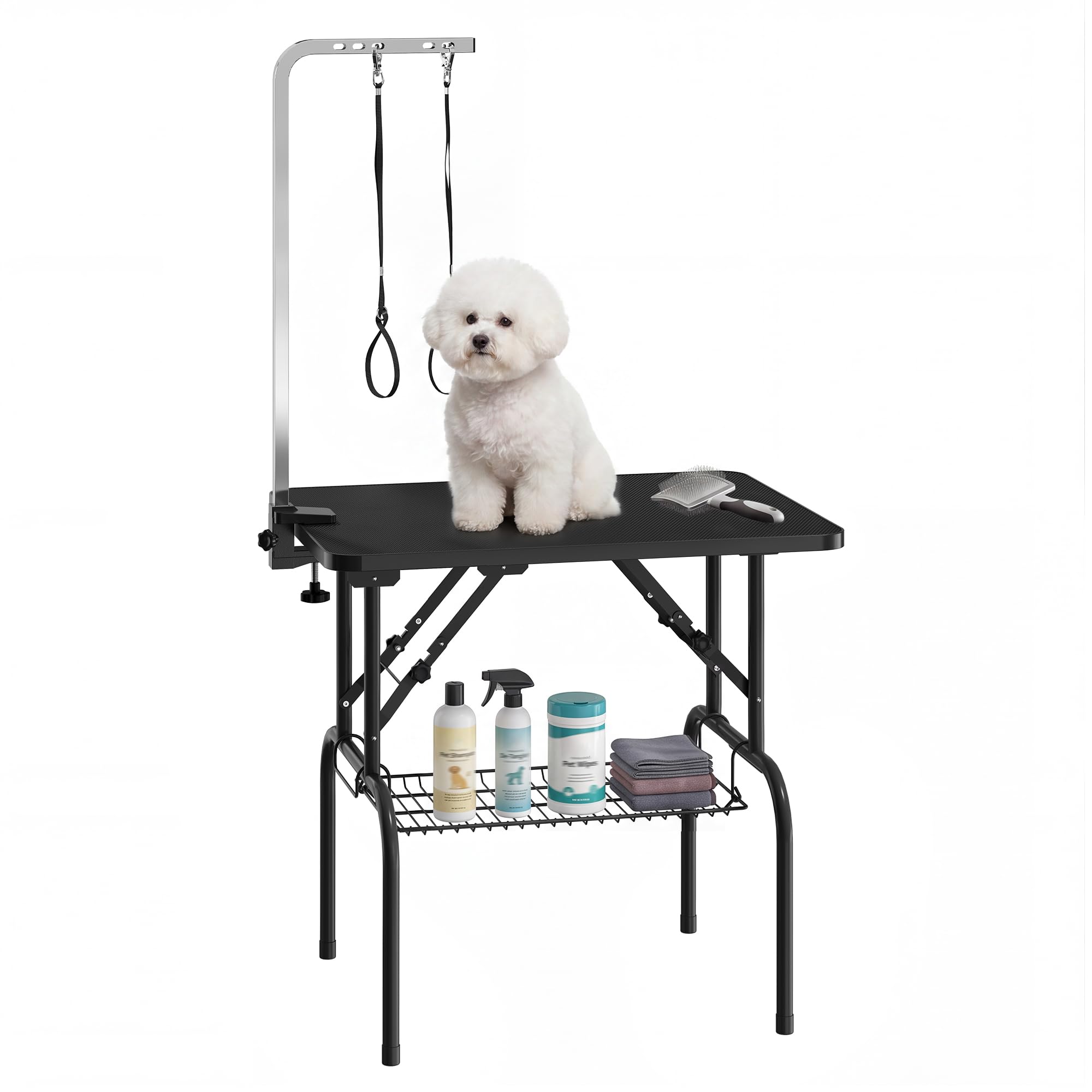 Garvee 32 inch Adjustable Anti-Slip Dog Grooming Table
