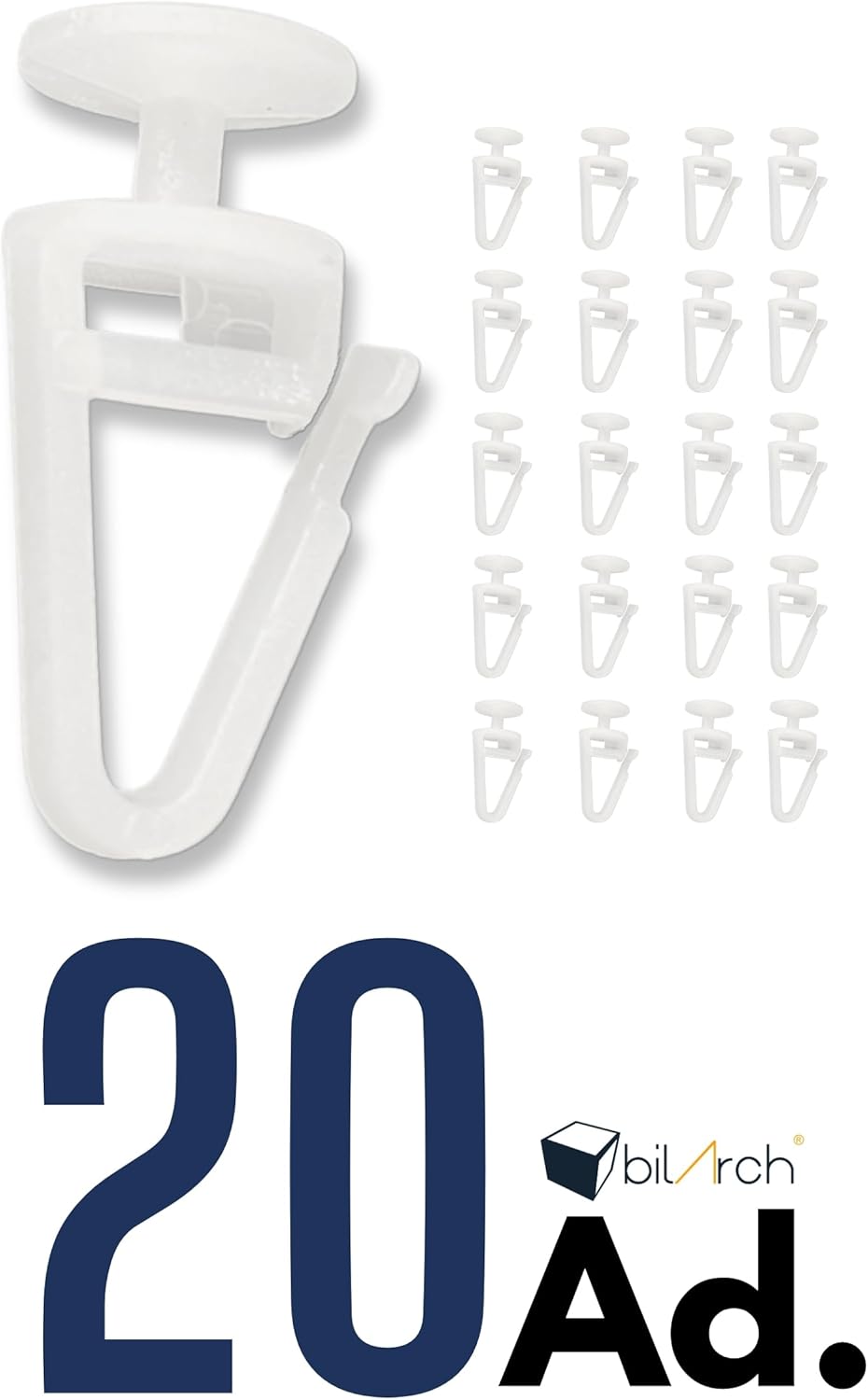 Kilitli Perde Düğmesi Kaliteli 20 Adet