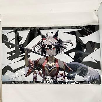 Amazon.co.jp: ウマ 娘 キタサンブラック 黒王 プレイマット