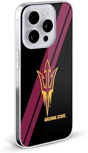 Miniatura 2 de Head Case Designs Funda rígida con licencia oficial de la Universidad Estatal de Arizona ASU Stripes compatible con Apple iPhone 11