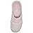 Laura Ashley Women\'s Spa Slip-On Rugged Scuff Slipper, Non-Slip House Slippers with Cushioned Insole for Ladies, Vintage Pink, Small