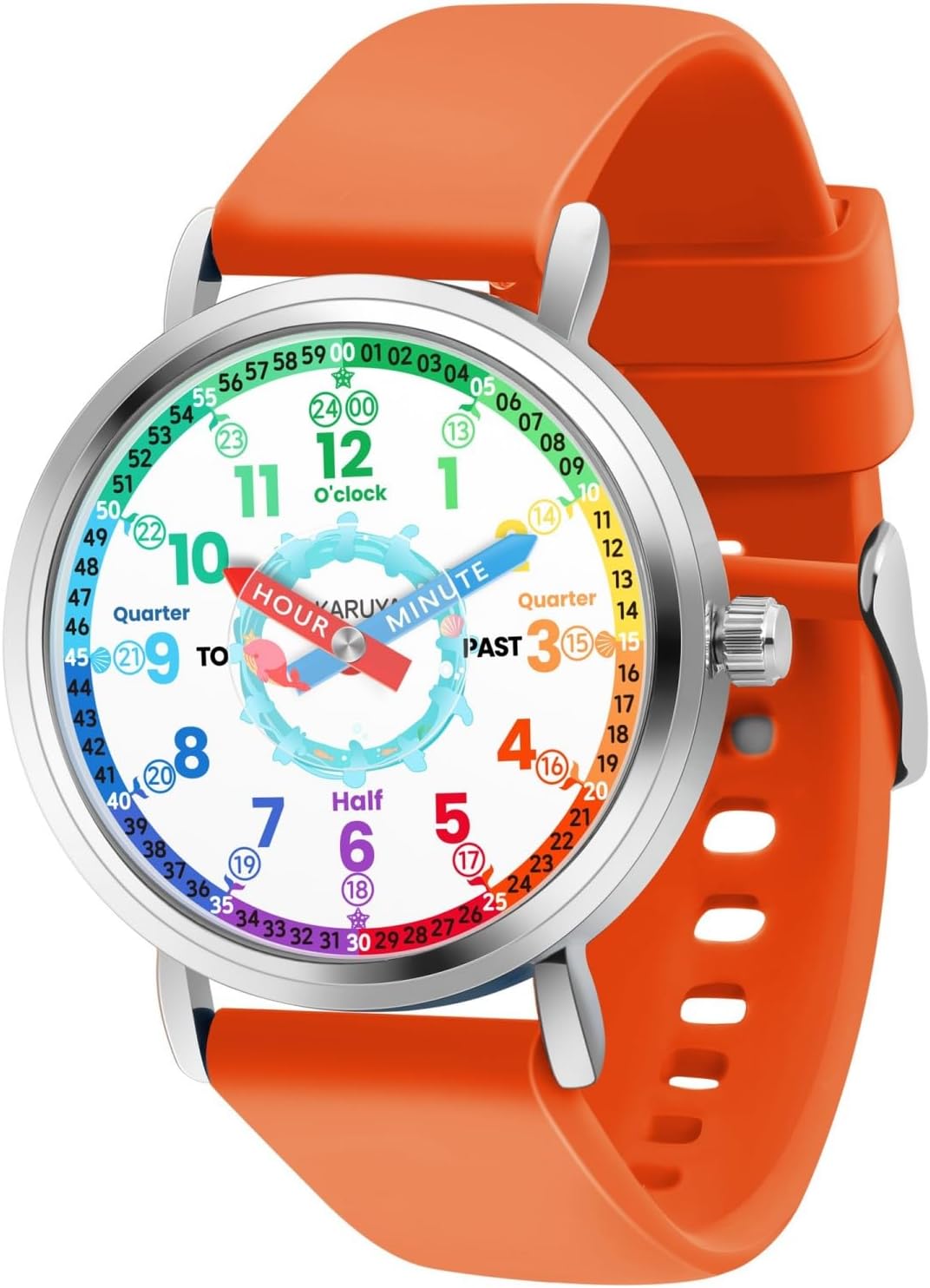 Blisshour Kids Analog Watch, Learning Watch for Kids 8-12, Waterproof Childrens Watches for Boys Ages 5-7 6-8, Girls Watches