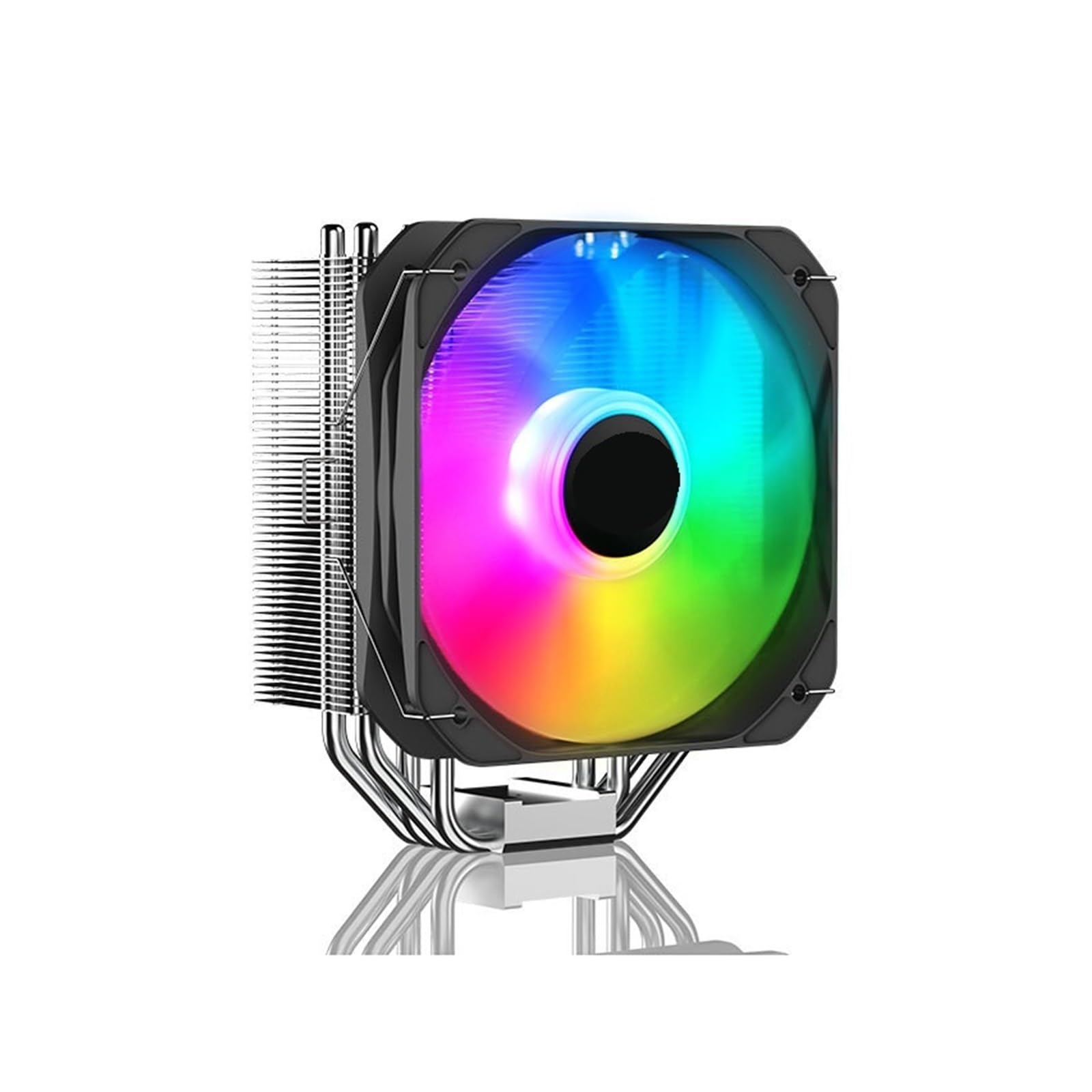 Radiateur de boîtier d'ordinateur K4000 conduction thermique 50W et effets A-RGB