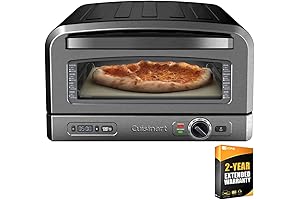 Cuisinart Indoor Pizza Oven, Black Stainless Steel