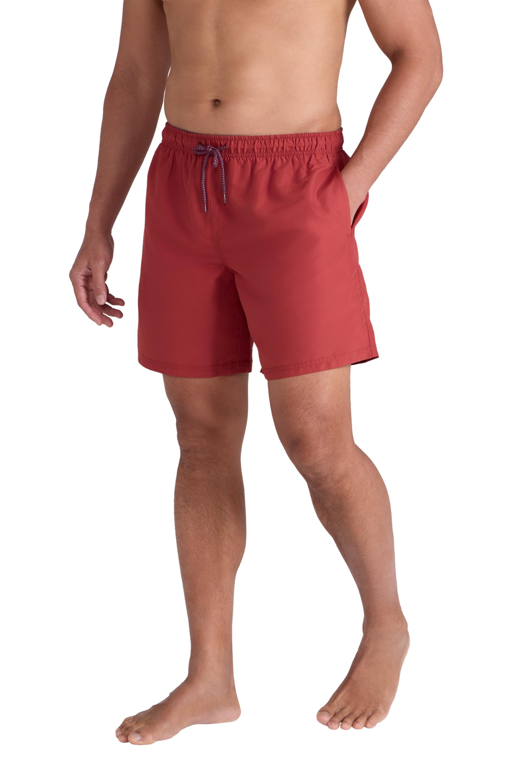 Aruba Mens Swim Shorts - Orange