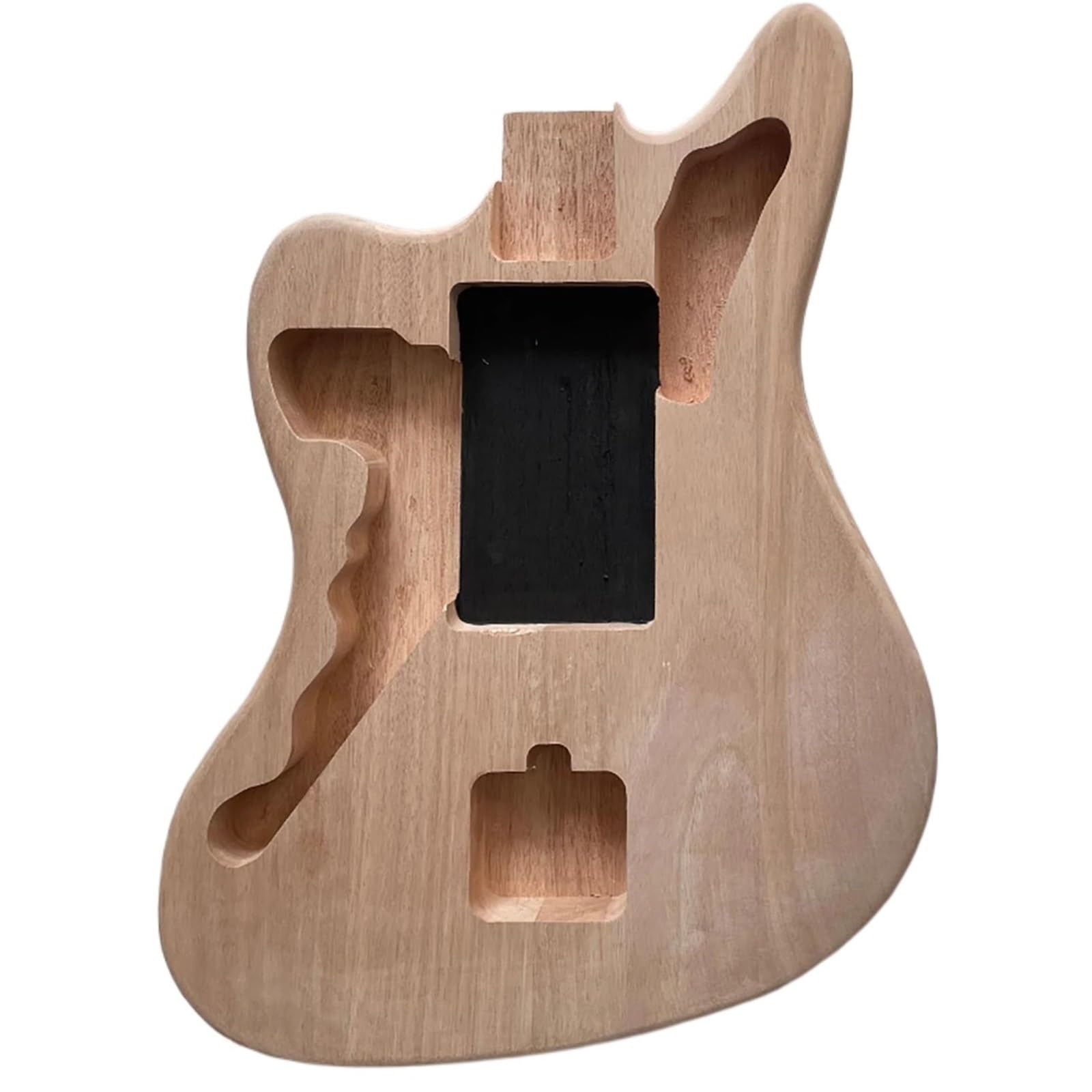 Unfinished Guitar Body Unfinished Electric Guitar Body Solid Mahogany Wood No Paints Handmade