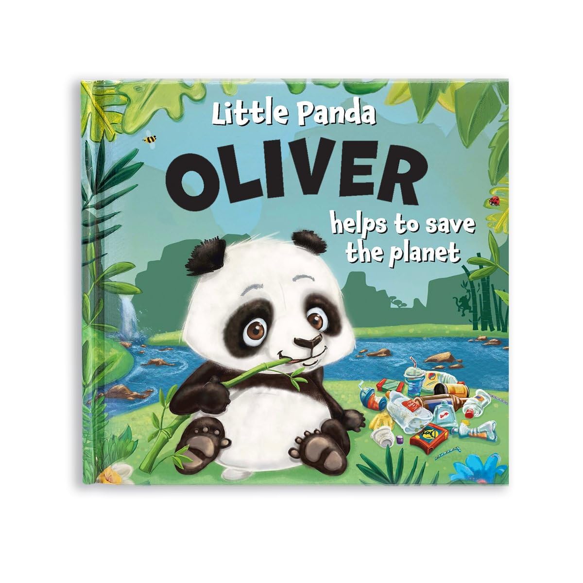 Personalised Childrens Storybook - Little Panda Helps to Save the Planet (Oliver)