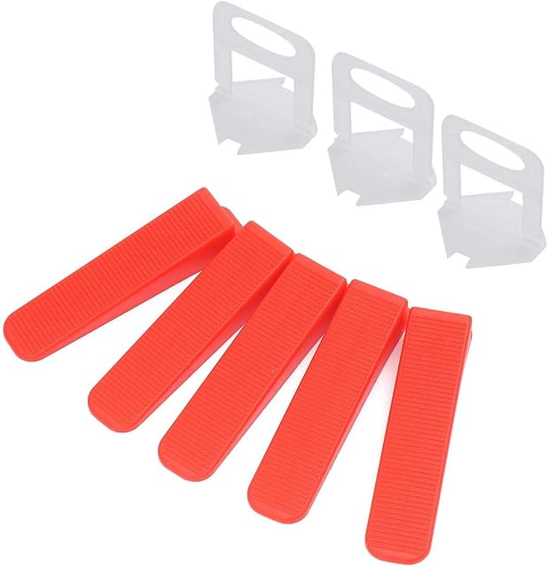 TOPWAY Tile Leveling System 400pcs Pack 2mm Levelers Spacers for Building Walls Floors