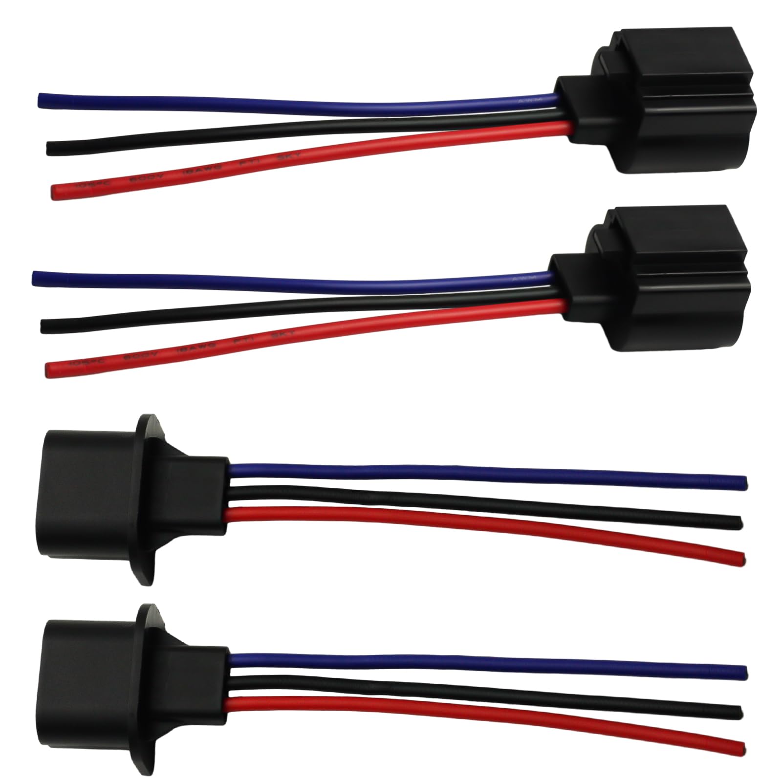 Headlight Adapter Snapklik.com : H13 9008 Headlight Socket Converter Kit, Headlights ...