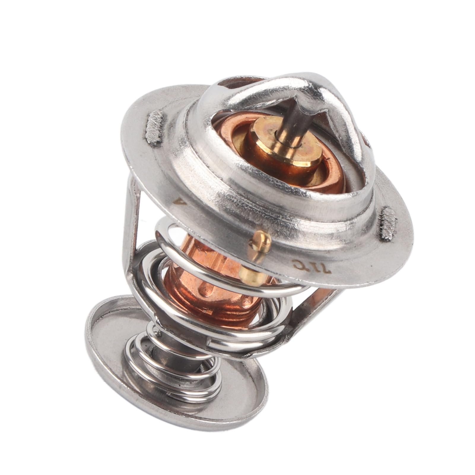 Termostato de Motor de 71 ℃, Termostato de Aleación de Termostato de Motor Marino Adecuado para Motor 4TNV88 3TNV88, OEM 129155 49801, Termostatos