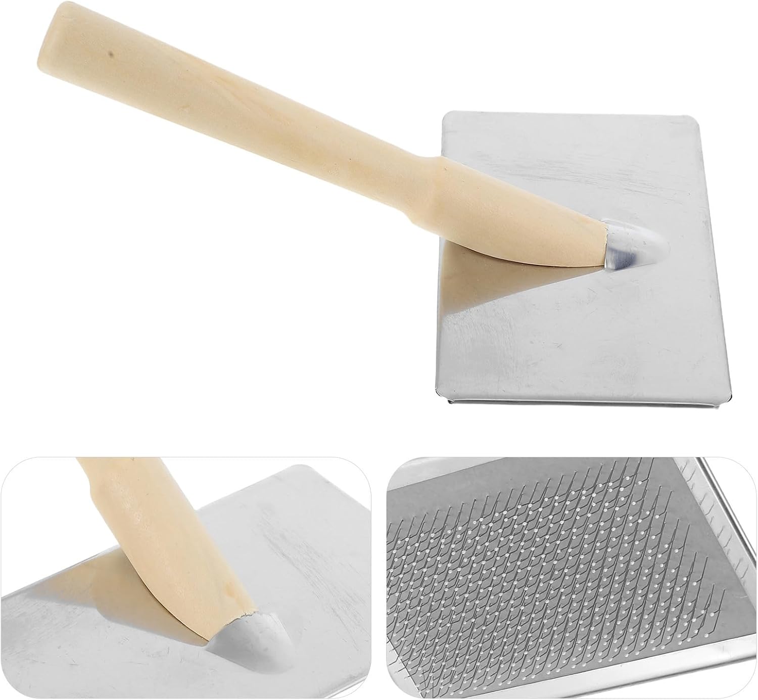 2pcs Wool Carders for Experts and Beginners, Hand Felting Brushes