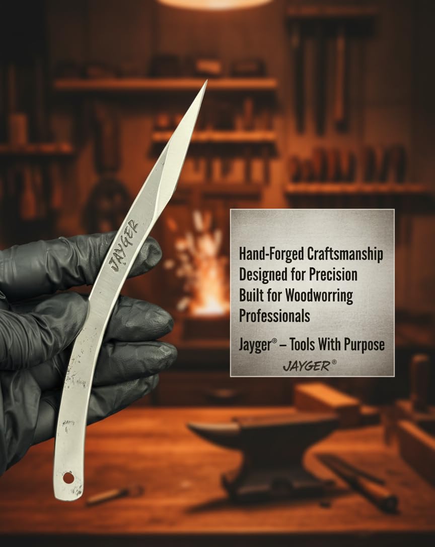 Couteau Kiridashi fait à la main – Outil de marquage japonais de précision – Lame 12C27 – Couteau de sculpture et d'artisanat compact pour le travail du bois, le travail du cuir, le bricolage et