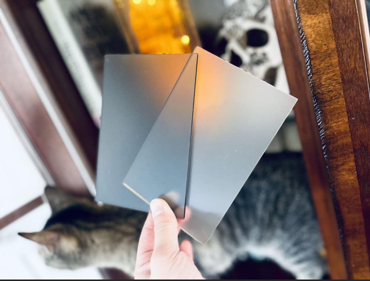 Frosted Acrylic Sheets, Cast Acrylic Plexiglass Sheets 16x24 Inch, 1/4" (6mm) Thick Multipurpose Plexiglass Panels for Privacy Panels, Signs, DIY Artwork, POP Displays, Crafts & Shelves