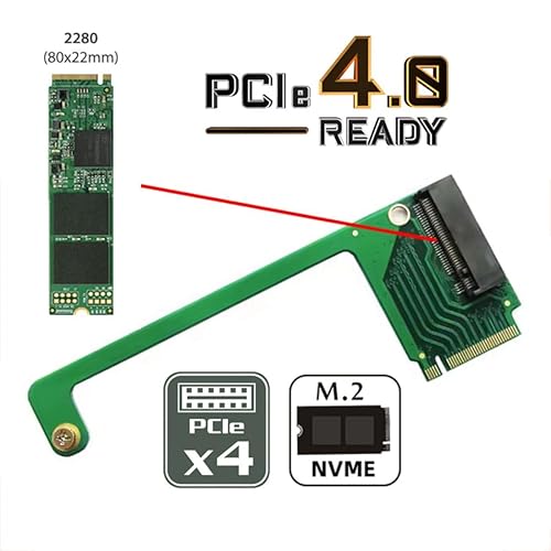 Miniatura 7 de chenyang ROG Ally Gaming M.2 NVME M-Key 2230 a 89.764 in SSD Adaptador de extensión de actualización