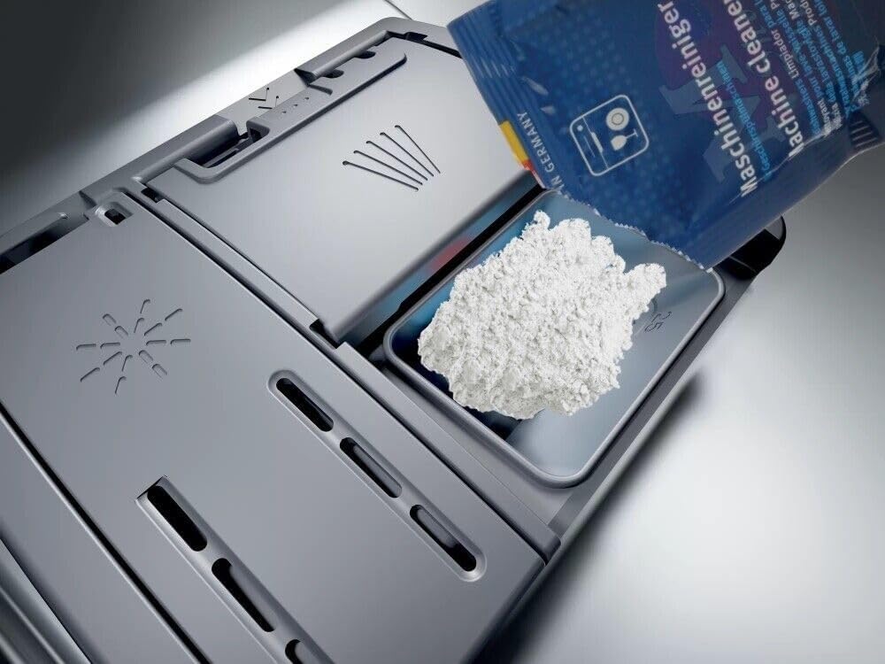3 x 45 g (Multi Pack 4) nettoyant dégraissant dans un sac pour lave-vaisselle 12 x 45 g. Compatible avec Bosch Siemens Neff Gaggenau NEW
