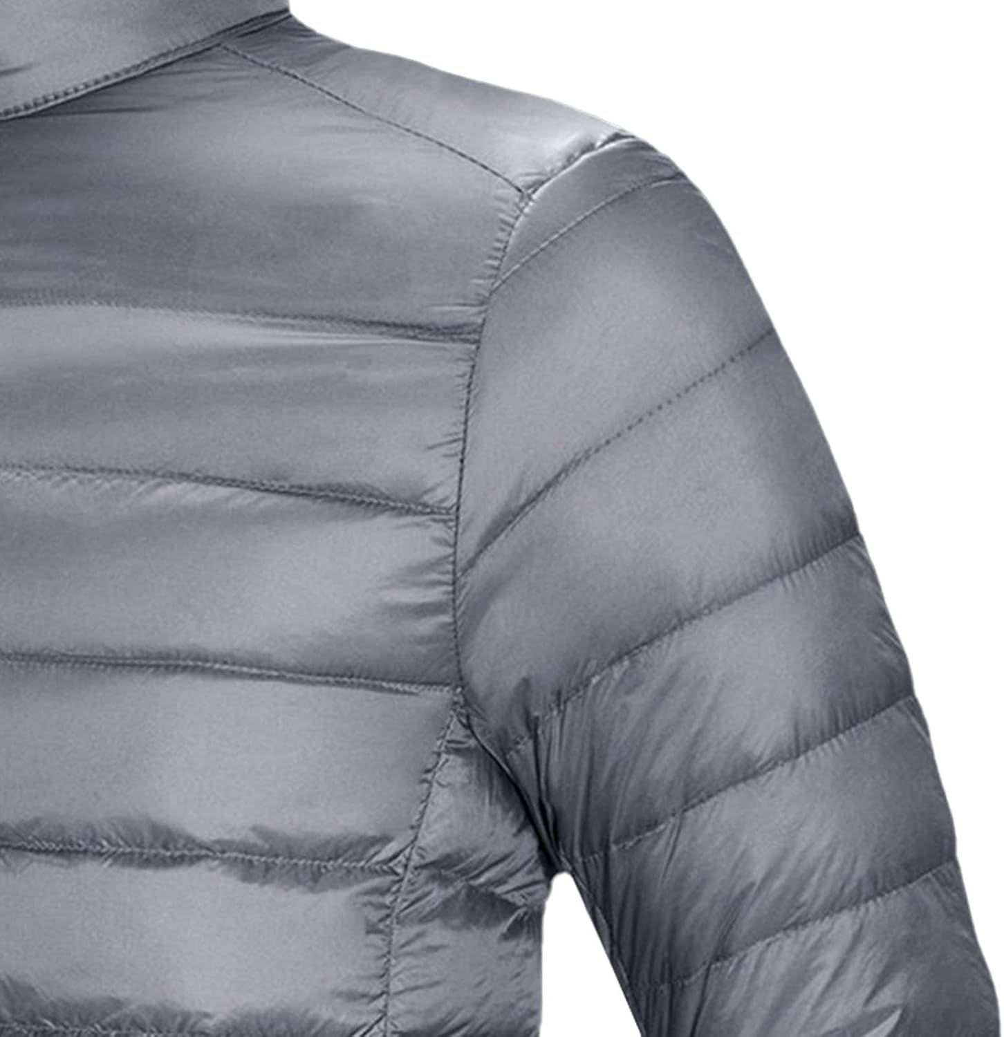 Maiyifu-GJ Men's Puffer Jacket Lightweight Warm Winter Coats Quilted Thicken Windproof Down Coat