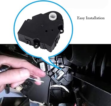 604-106 HVAC Blend Door Actuator Fits For Chevy Silverado 1500 GMC Sierra | for 1994-2012 Chevy Silverado 1500 2500 Suburban Tahoe GMC Sierra Yukon XL Cadillac Escalade H2, 89018365, 52402588, 15-72971