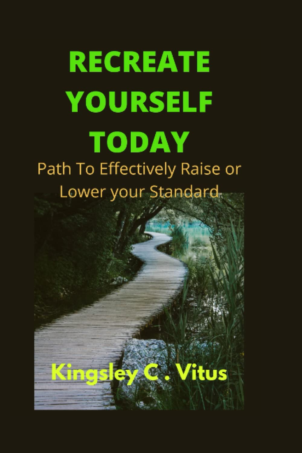 RECREATE YOURSELF TODAY: Path To Effectively Raise or Lower your Standard