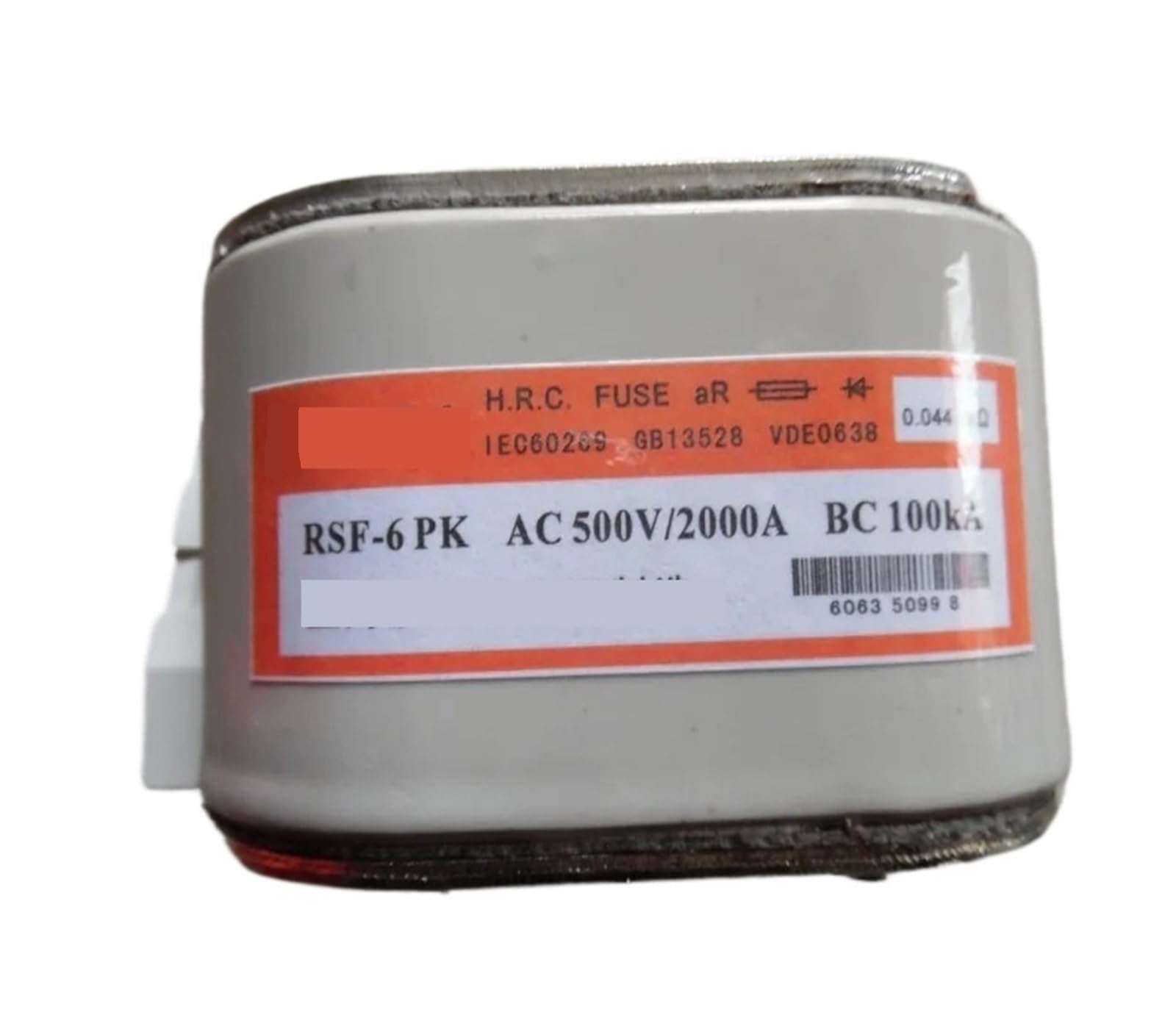 YMUGUEGH Fuses RSF-6-PK 500V 2000A BC100KA