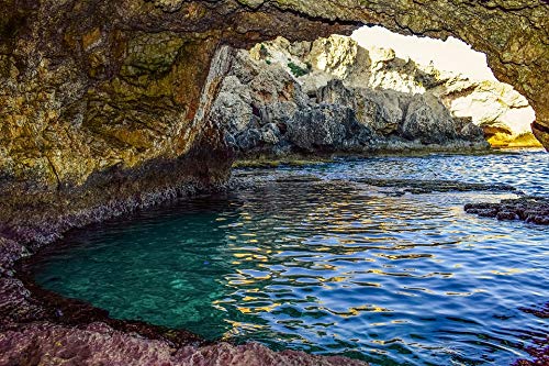 Home Comforts Sea Cave Geology Poster 20x30