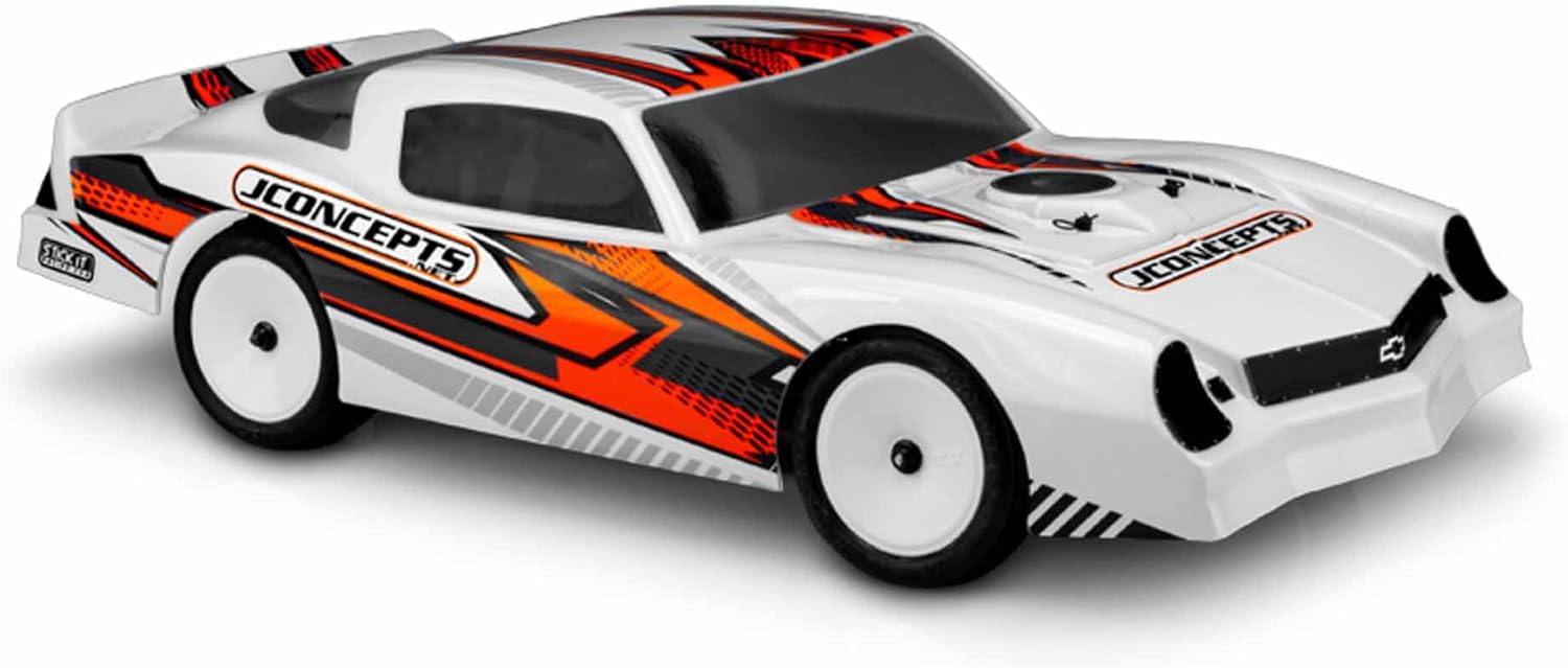JConcepts Inc. 1978 Chevy Camaro - Street Stock Clear Body JCO0395 Car/Truck Bodies Wings & Decals