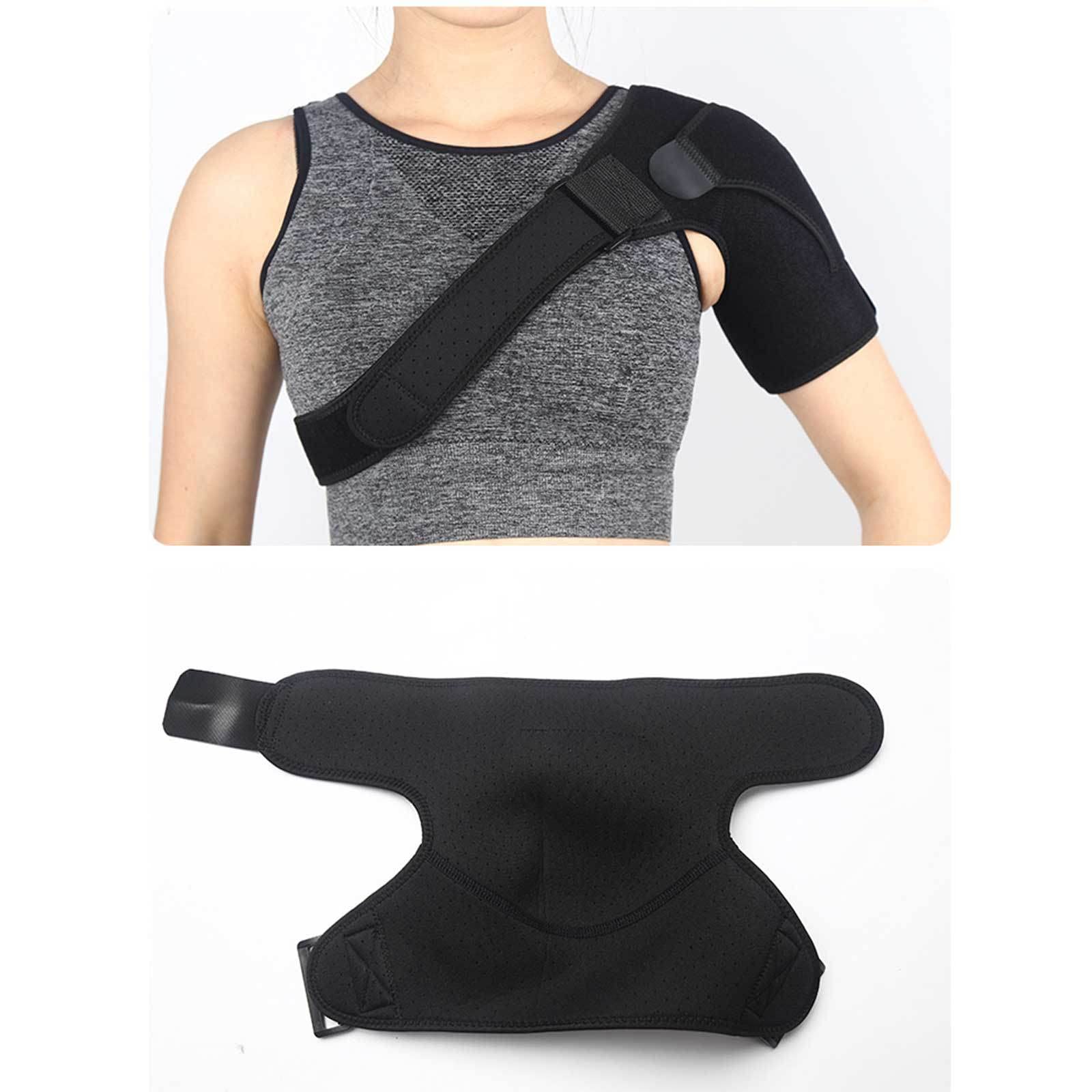 AADECOR Schulterstütze für Männer und Frauen | Orthopädische Schulterkompressionsmanschette für gerissene Rotatorenmanschette, ausgerenktes AC-Gelenk | Schulterbandage zur Schmerzlinderung