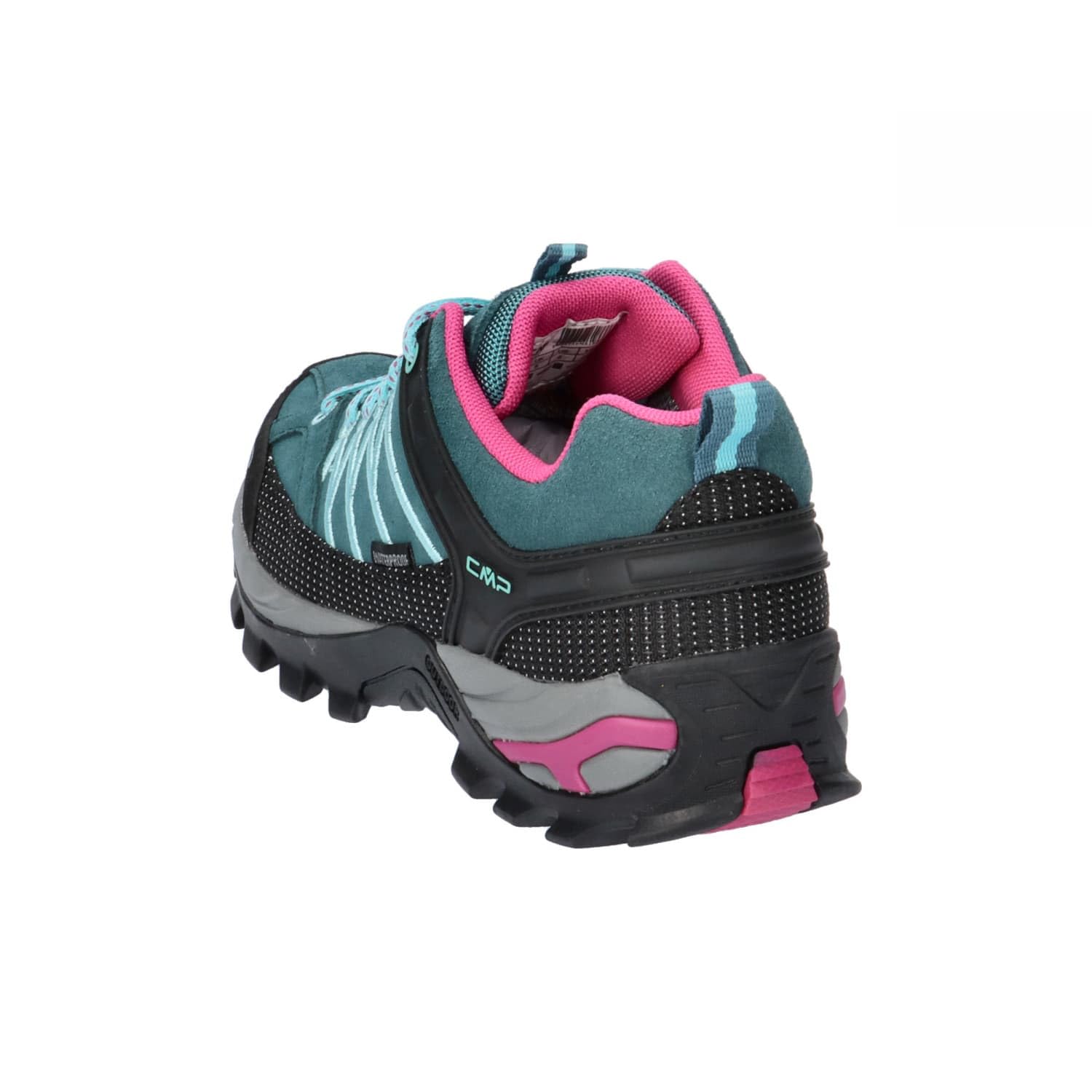 CMP Rigel Low Wmn Trekking Shoes Wp Damen Wanderschuhe, Dunkelblau Hellblau Deep Lake Acqua, 42 EU